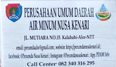 Papan Nama Perumda Nusa Kenari